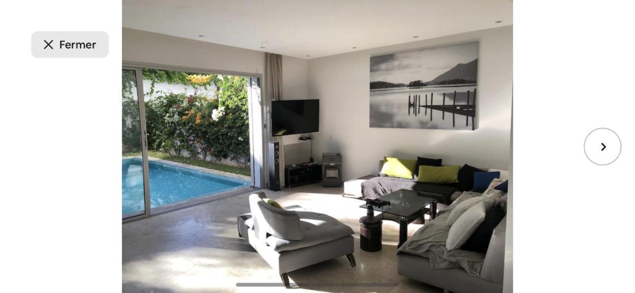 Villa Moderne Avec Piscine, Front De Mer Casablanca Exterior photo